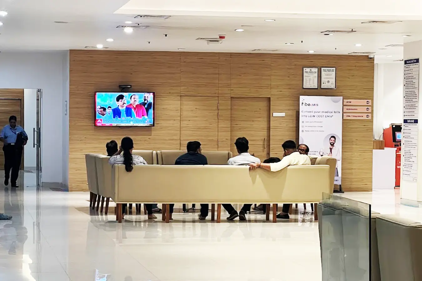 Kokilaben Hospital Waiting area 2